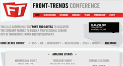 Desktop Screenshot of 2012.front-trends.com